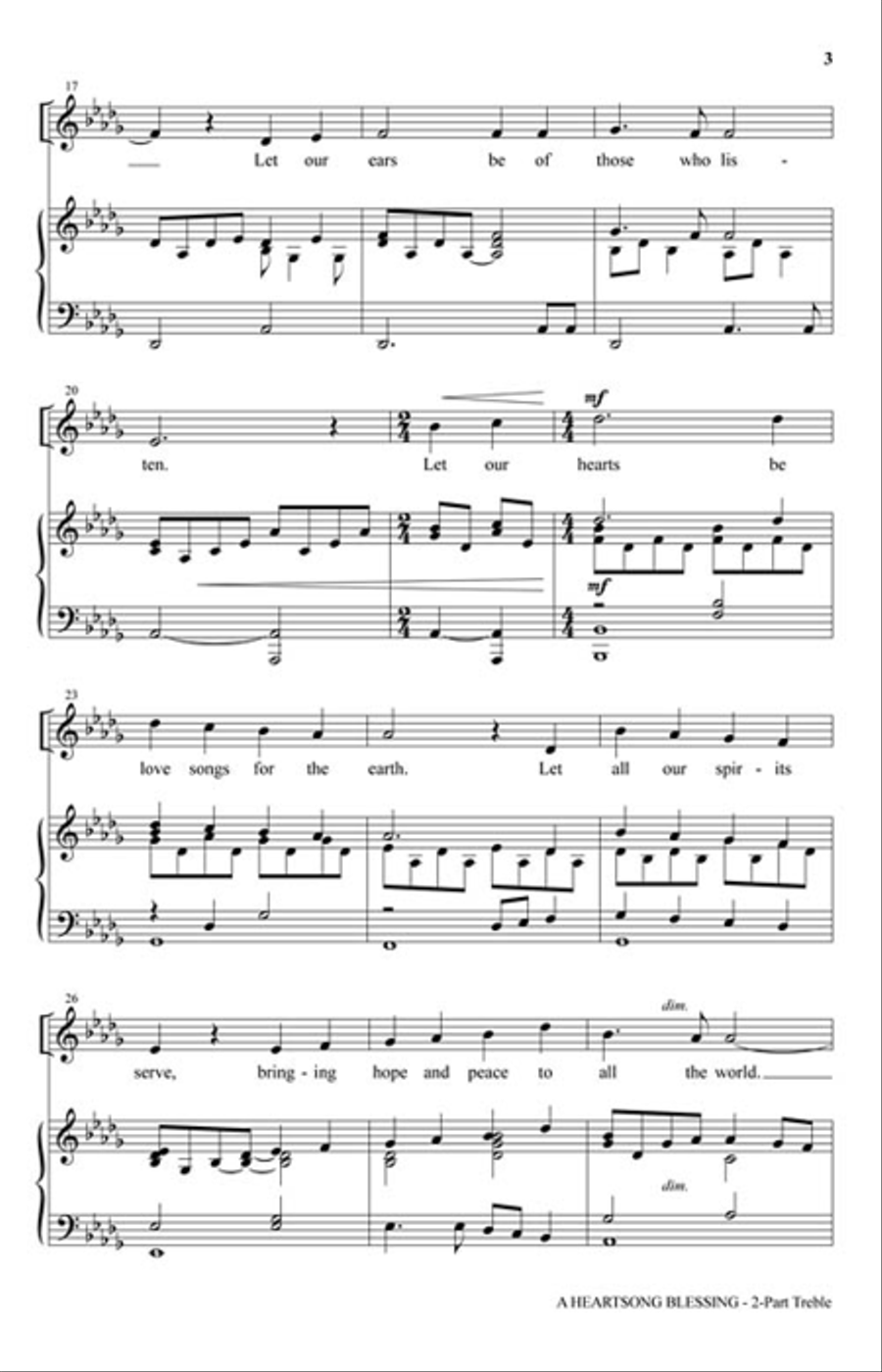 A Heartsong Blessing A Heartsong Blessing 2-Part scores gallery preview page 3