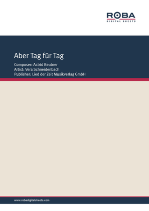 Book cover for Aber Tag fur Tag