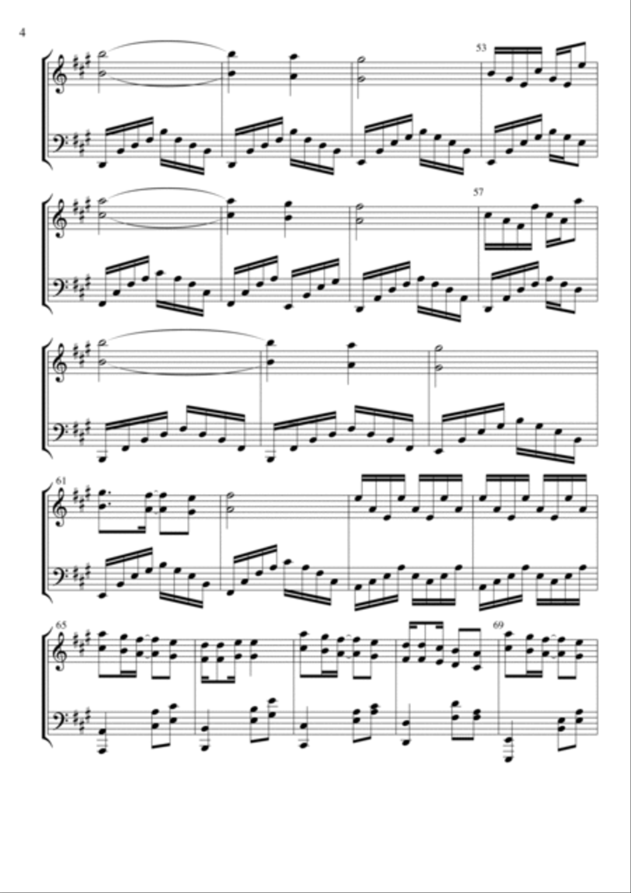 Now We Are Free Piano Solo scores gallery preview page 4