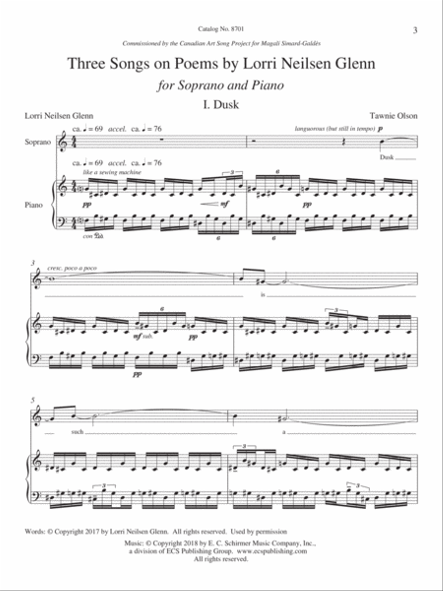 Dusk Soprano Voice scores gallery preview page 2