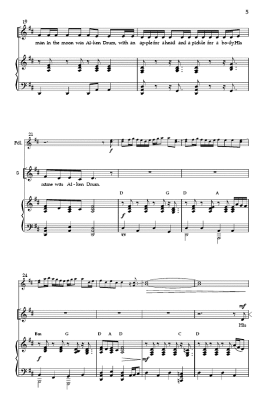 Aiken Drum Aiken Drum SA scores gallery preview page 4