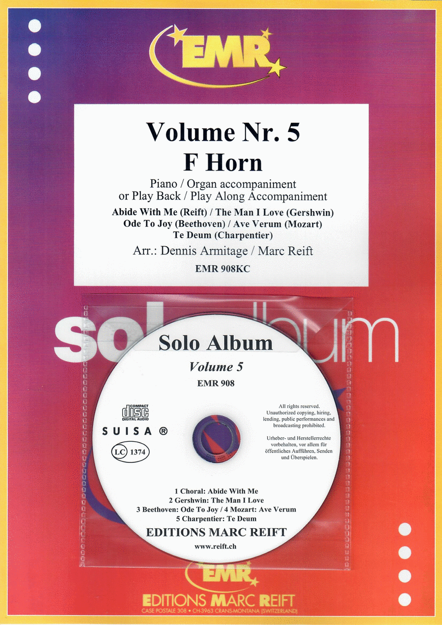 Solo Album Volume 05 Horn scores gallery preview page 1