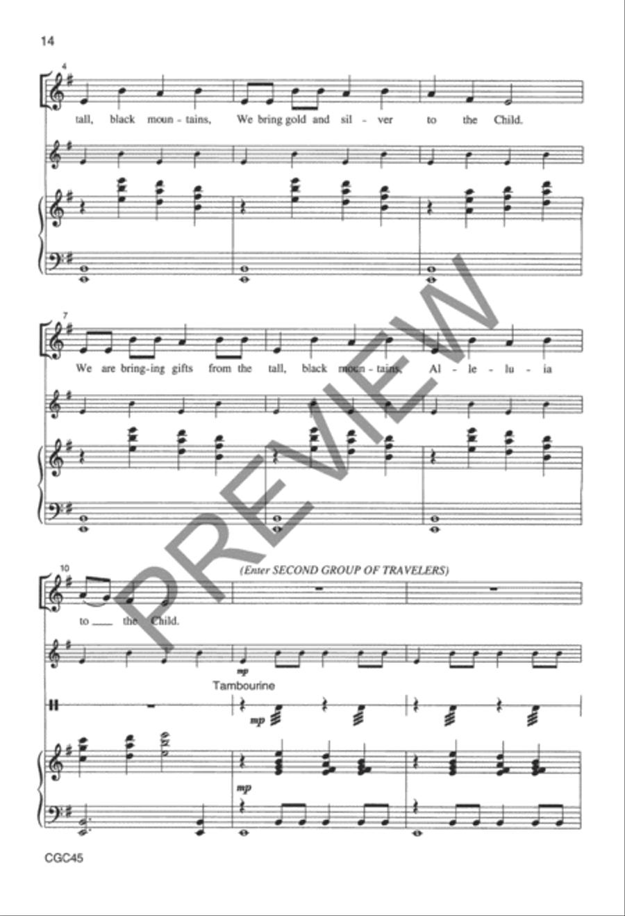 Why the Chimes Rang Preview Kit (Score & CD) Choir scores gallery preview page 11