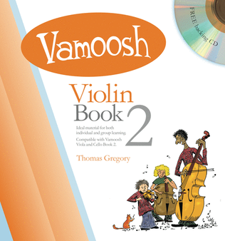 Book cover for Vamoosh Violin Book 2