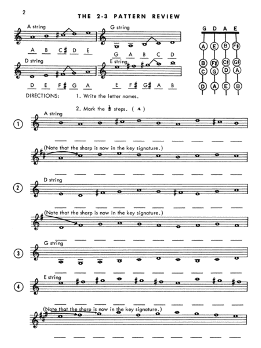 Workbook for Strings, Book 2 Chamber Orchestra scores gallery preview page 4