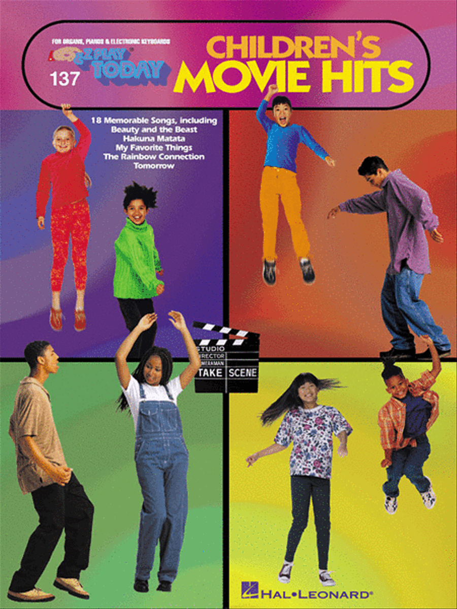 Children's Movie Hits by Various Electronic Keyboard - Sheet Music