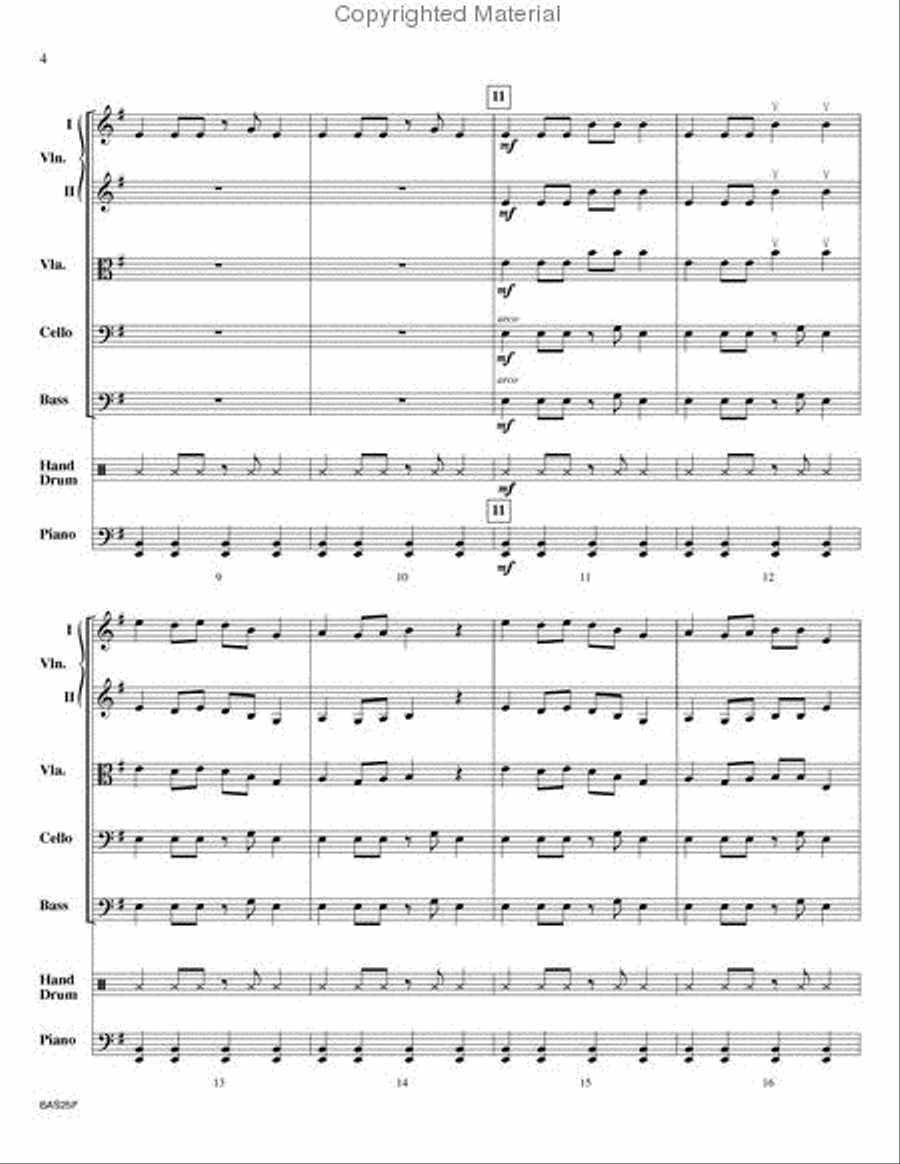 Land of the Silver Birch Land of the Silver Birch String Orchestra scores gallery preview page 3