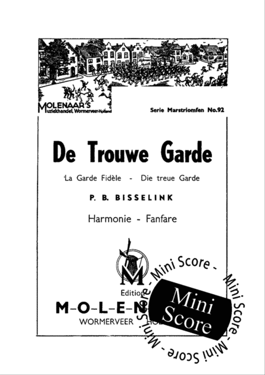 De Trouwe Garde De Trouwe Garde Concert Band scores gallery preview page 3