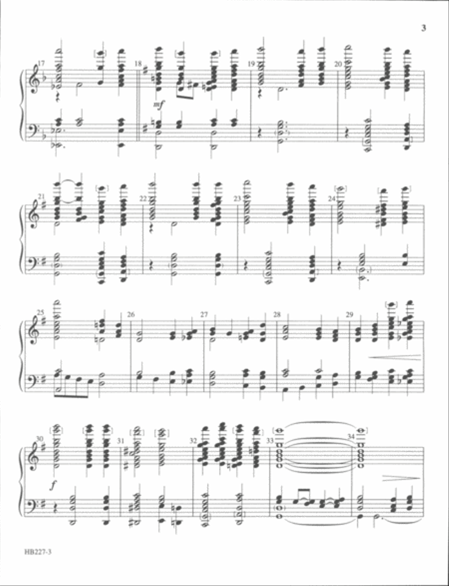 When I Survey the Wondrous Cross - Larson 5-Octaves scores gallery preview page 3