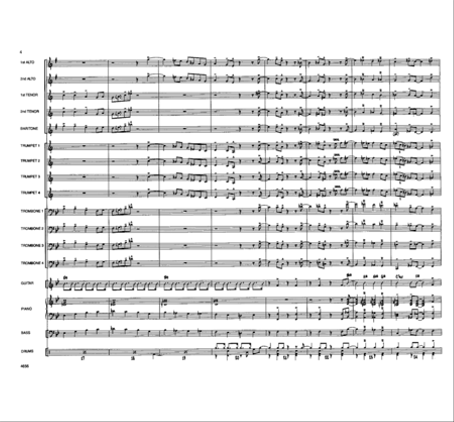 It's About Time Jazz Ensemble scores gallery preview page 4