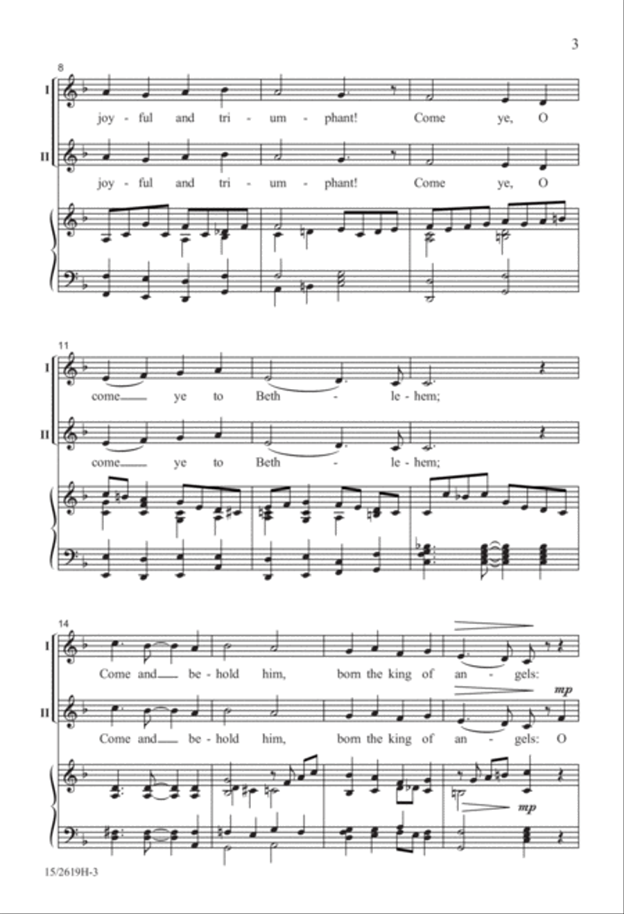 Rejoice! 2-Part scores gallery preview page 4