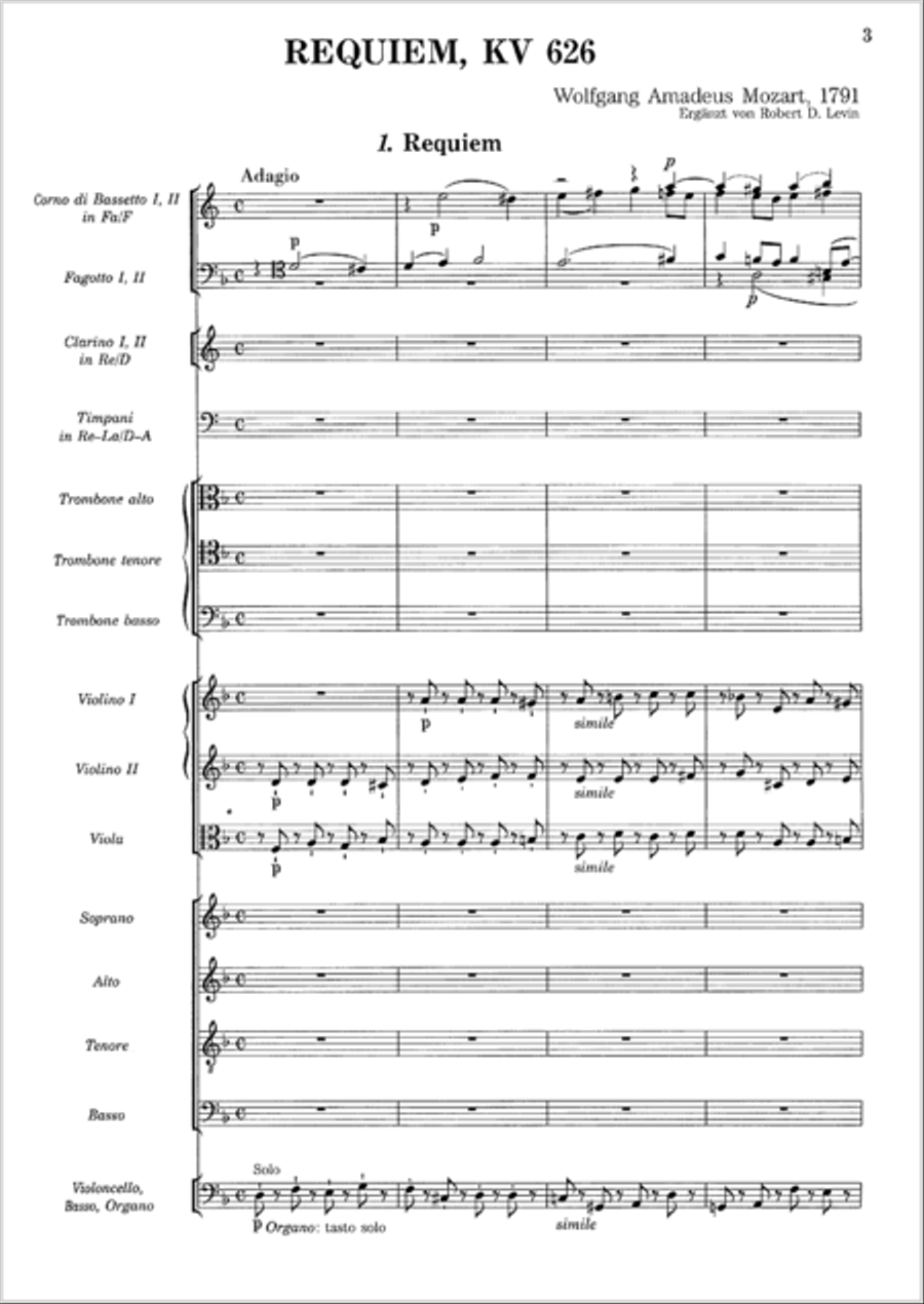 Requiem Requiem 4-Part scores gallery preview page 2