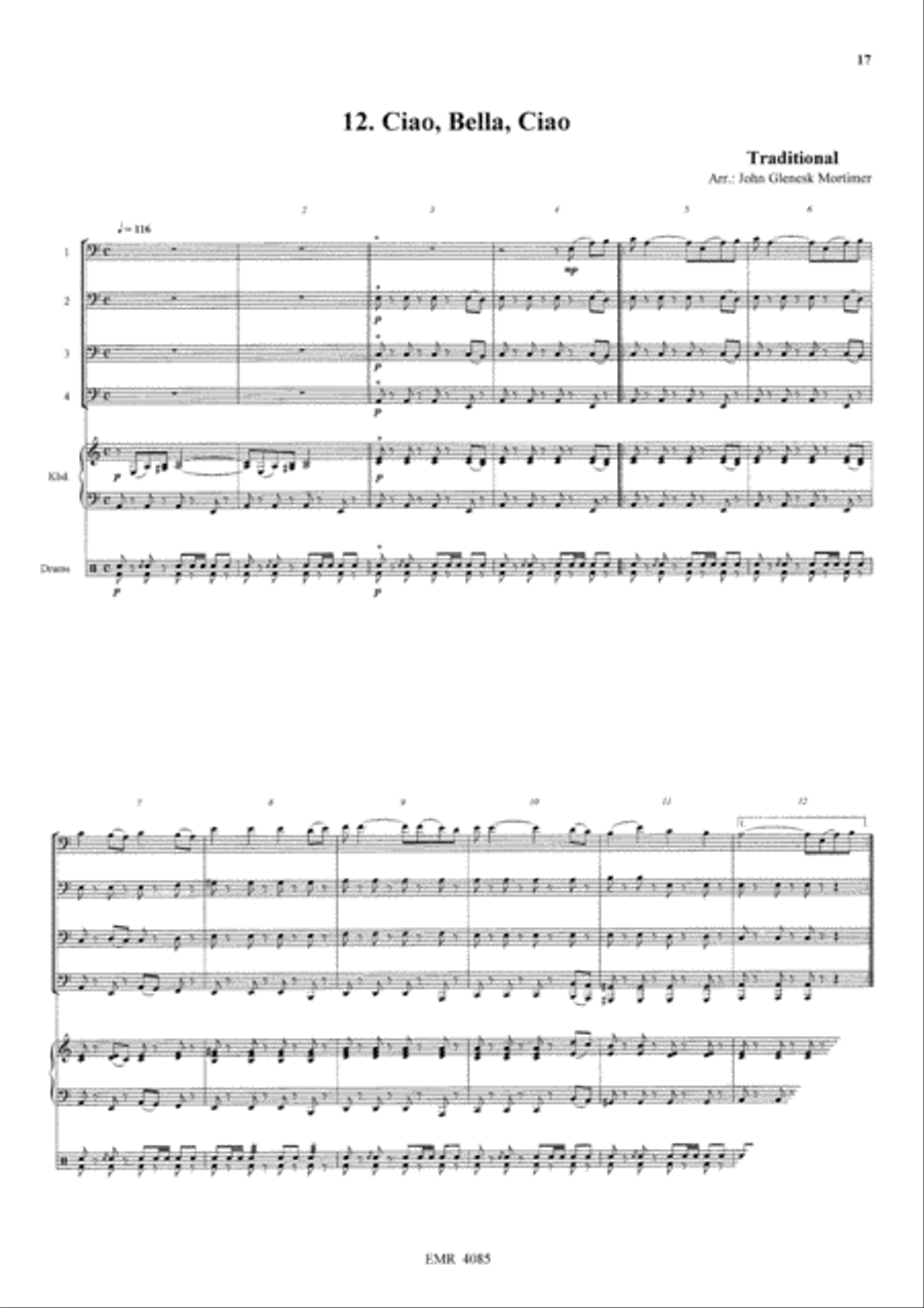 Quartets Volume 1 Trombone Quartet scores gallery preview page 7