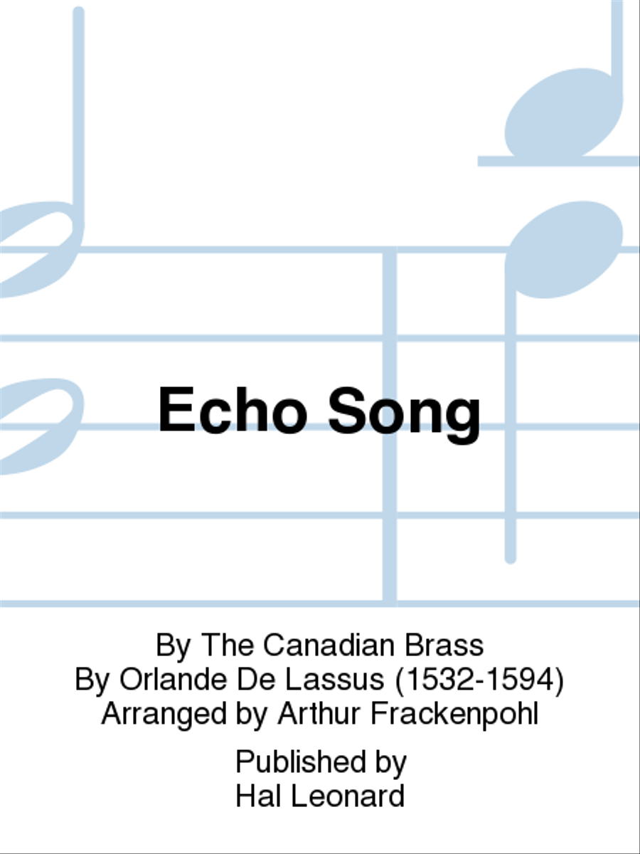 Echo Song Horn scores gallery preview page 1