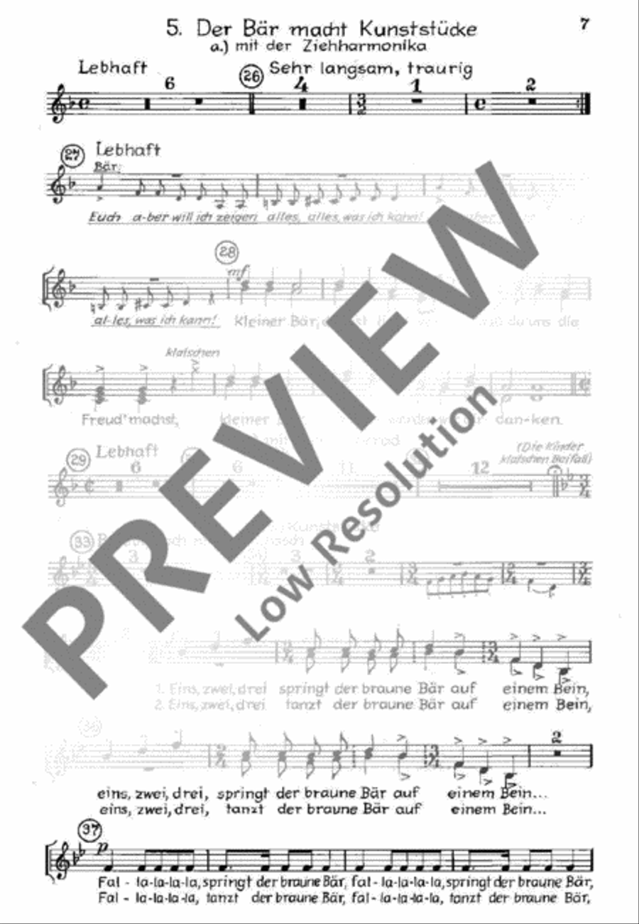 Armer, kleiner Tanzbär Armer, kleiner Tanzbär SMezA scores gallery preview page 7