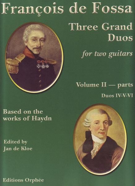 Three Grand Duos for two guitars