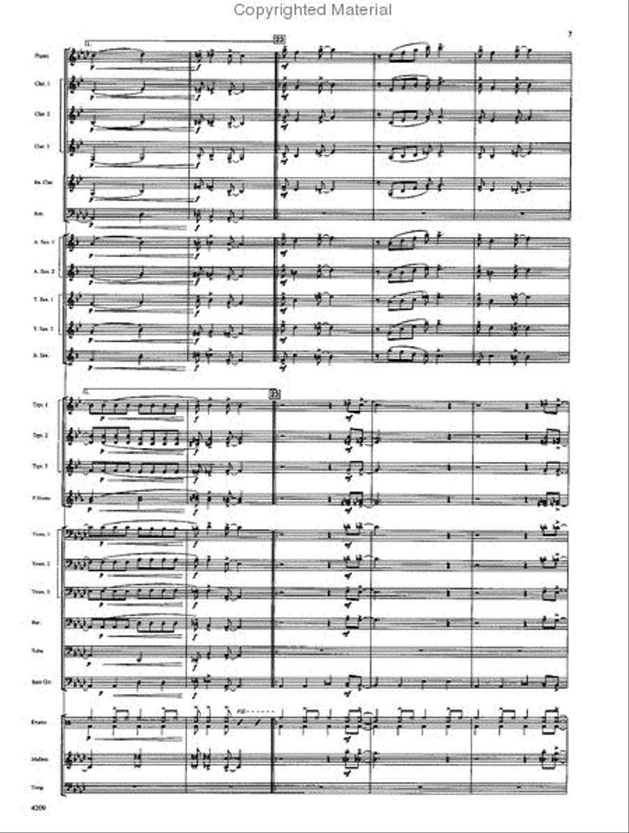 In the Mood Big Band scores gallery preview page 6