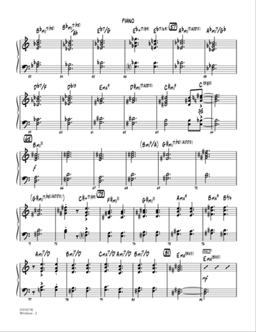 Windows - Piano