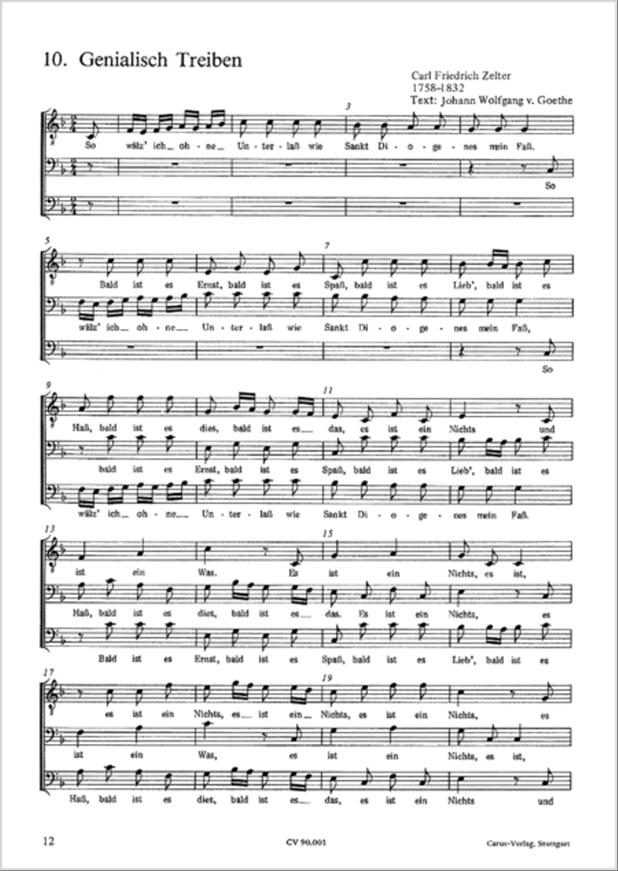 Genialisch Treiben 3-Part scores gallery preview page 2