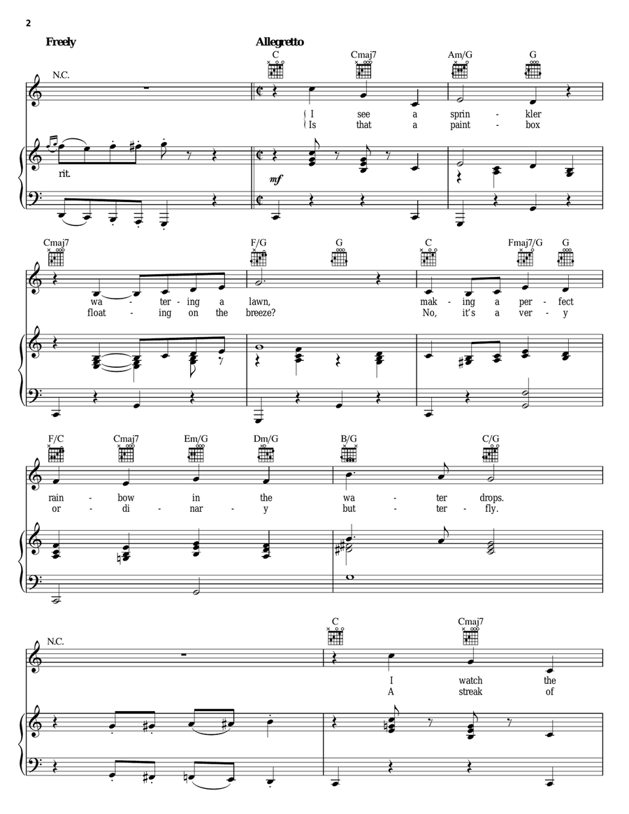 You Made My Day You Made My Day Piano, Vocal, Guitar scores gallery preview page 2