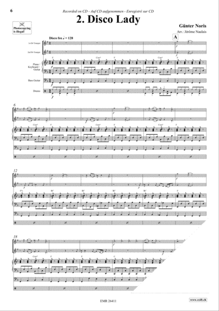 Let's Dance Volume 2 Trumpet Duet scores gallery preview page 4