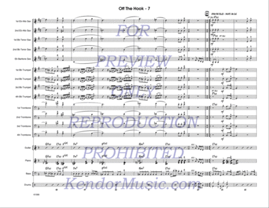 Off The Hook Jazz Ensemble scores gallery preview page 8
