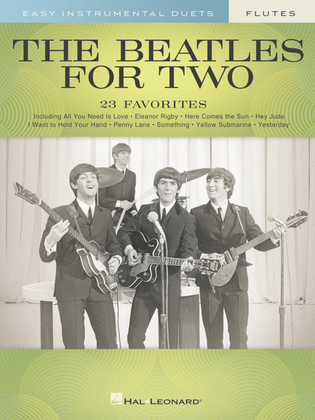Book cover for The Beatles for Two Flutes
