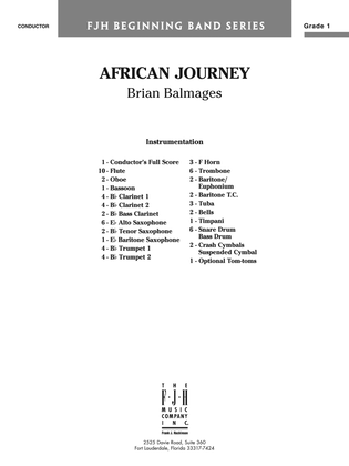 African Journey: Score
