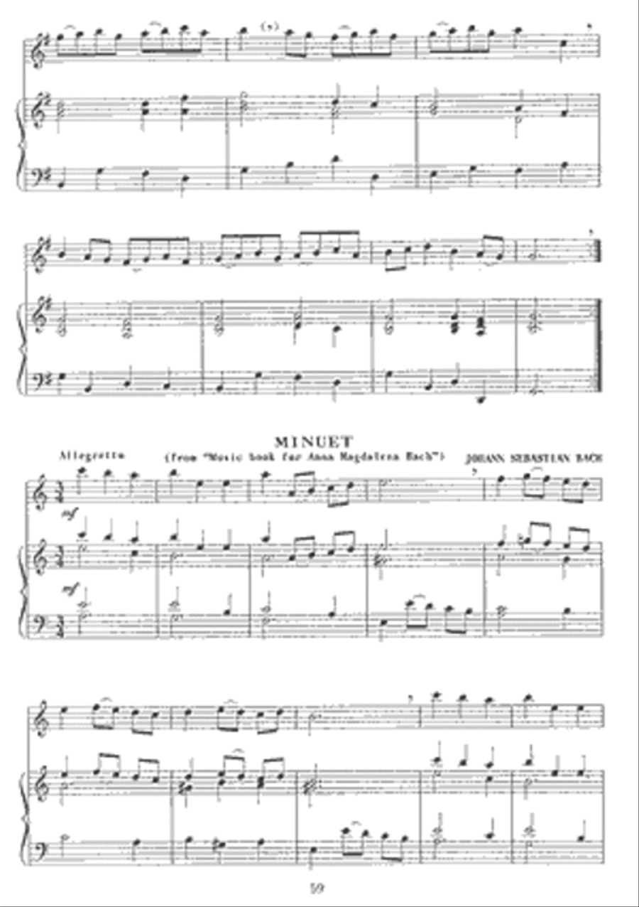 Classical Repertoire for Flute Volume One Oboe scores gallery preview page 3