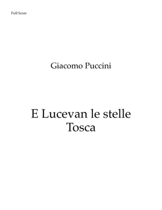 Book cover for Et lucevan le stelle - Brass Quintet