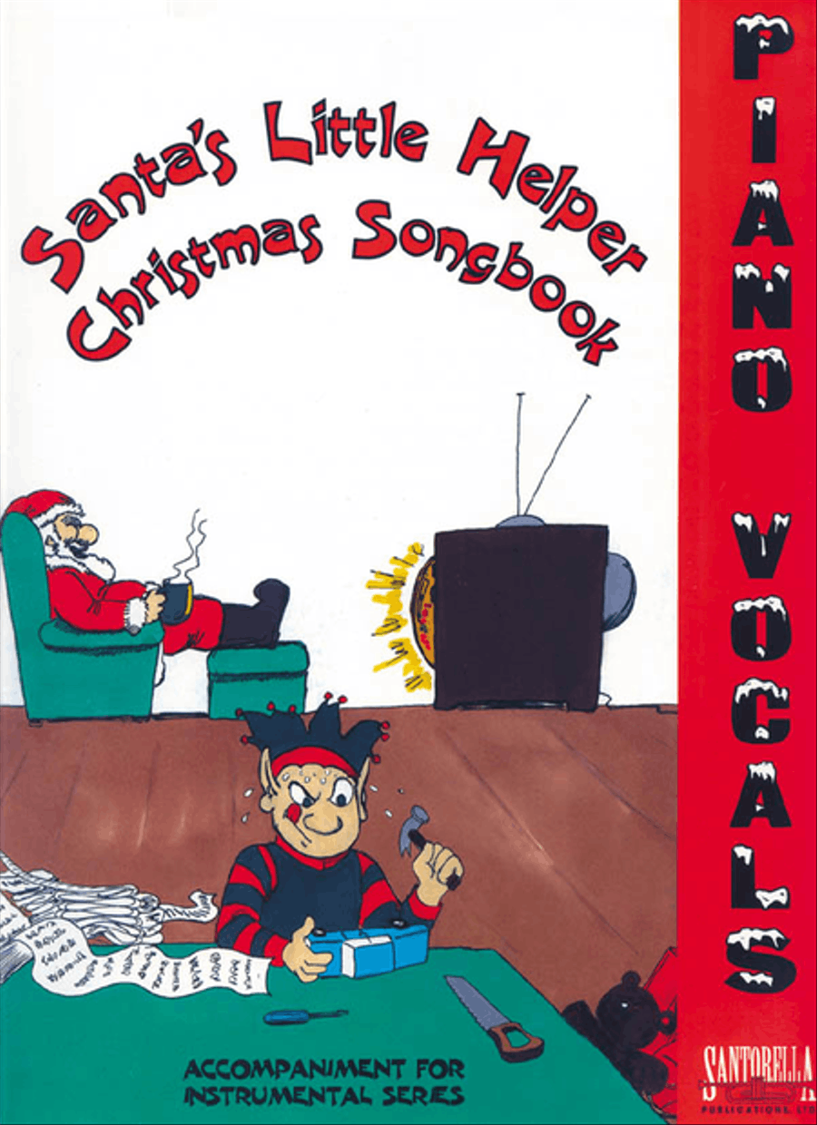 Santa's Little Helper * Brass and Reed Accompaniment with CD Piano, Vocal scores gallery preview page 1