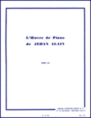 Book cover for L'Oeuvre de Piano - Volume 2
