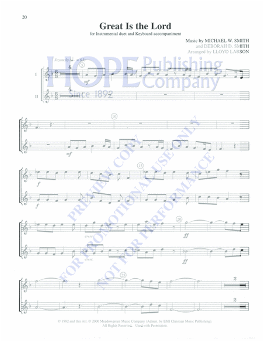 Contemporary Praise Contemporary Praise Piano Accompaniment scores gallery preview page 20