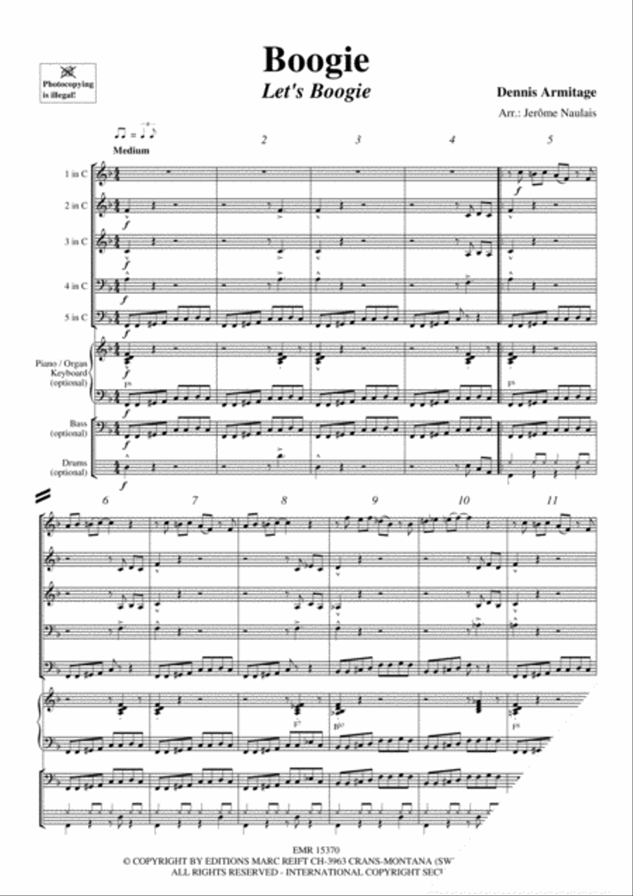 Brass Quintets Vol. 33: Boogie Brass Band scores gallery preview page 3