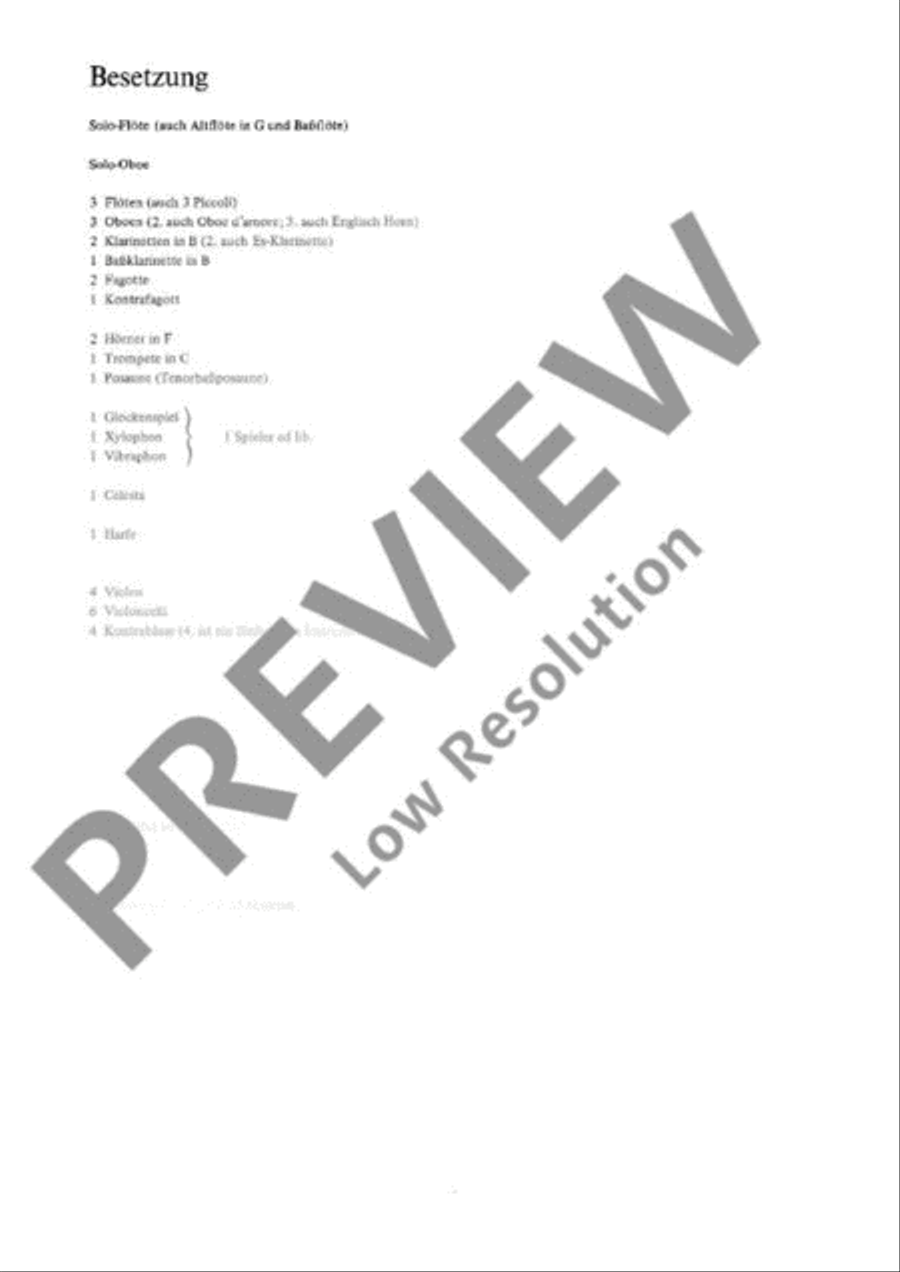 Double Concerto Orchestra scores gallery preview page 5