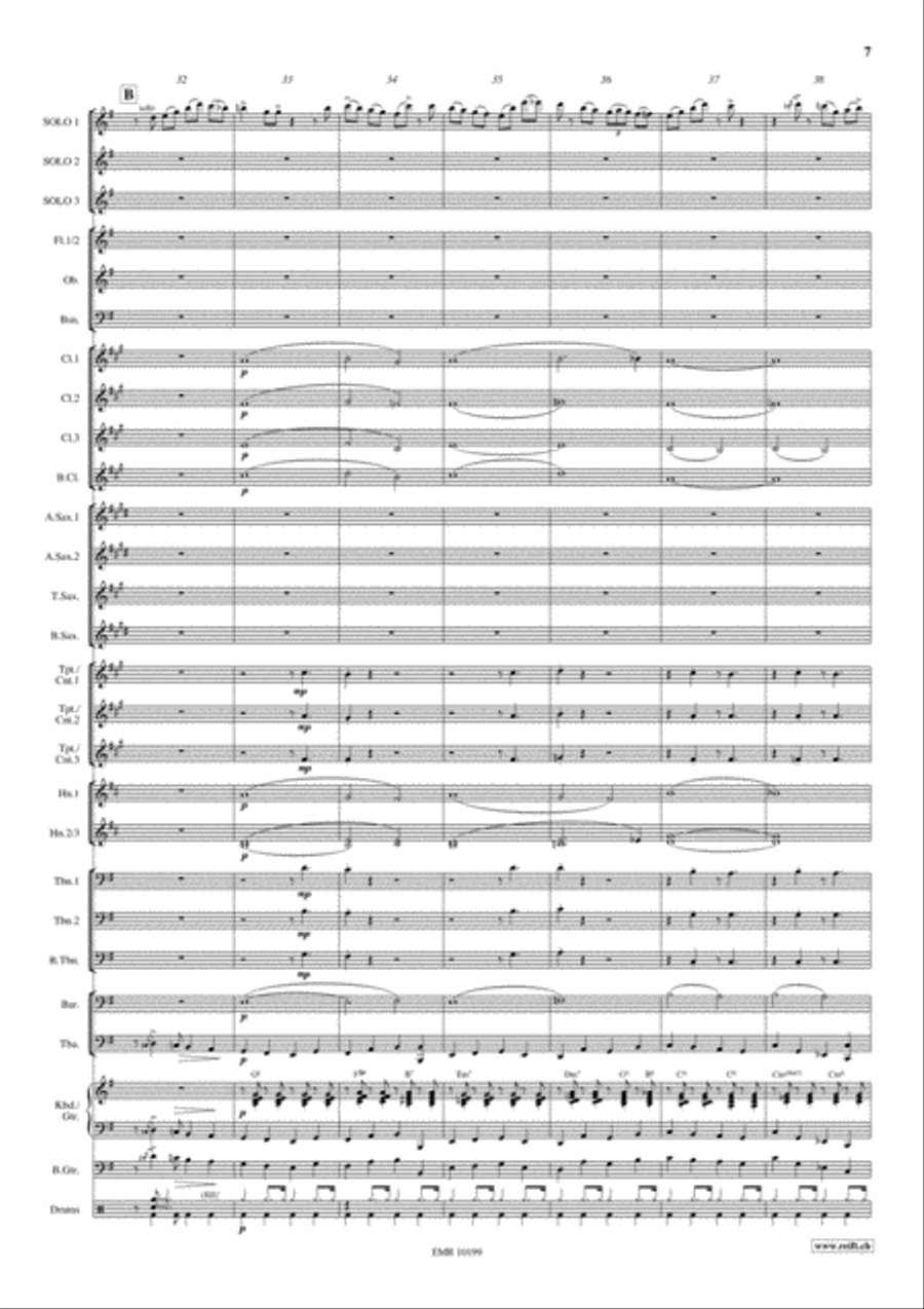 Tutti Frutti Concert Band scores gallery preview page 9
