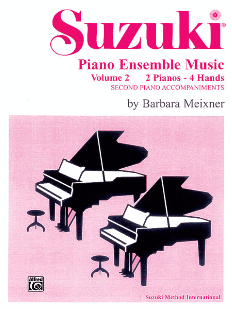 Suzuki Piano Ensemble Music for Piano Duo, Volume 2 Piano Accompaniment scores gallery preview page 1