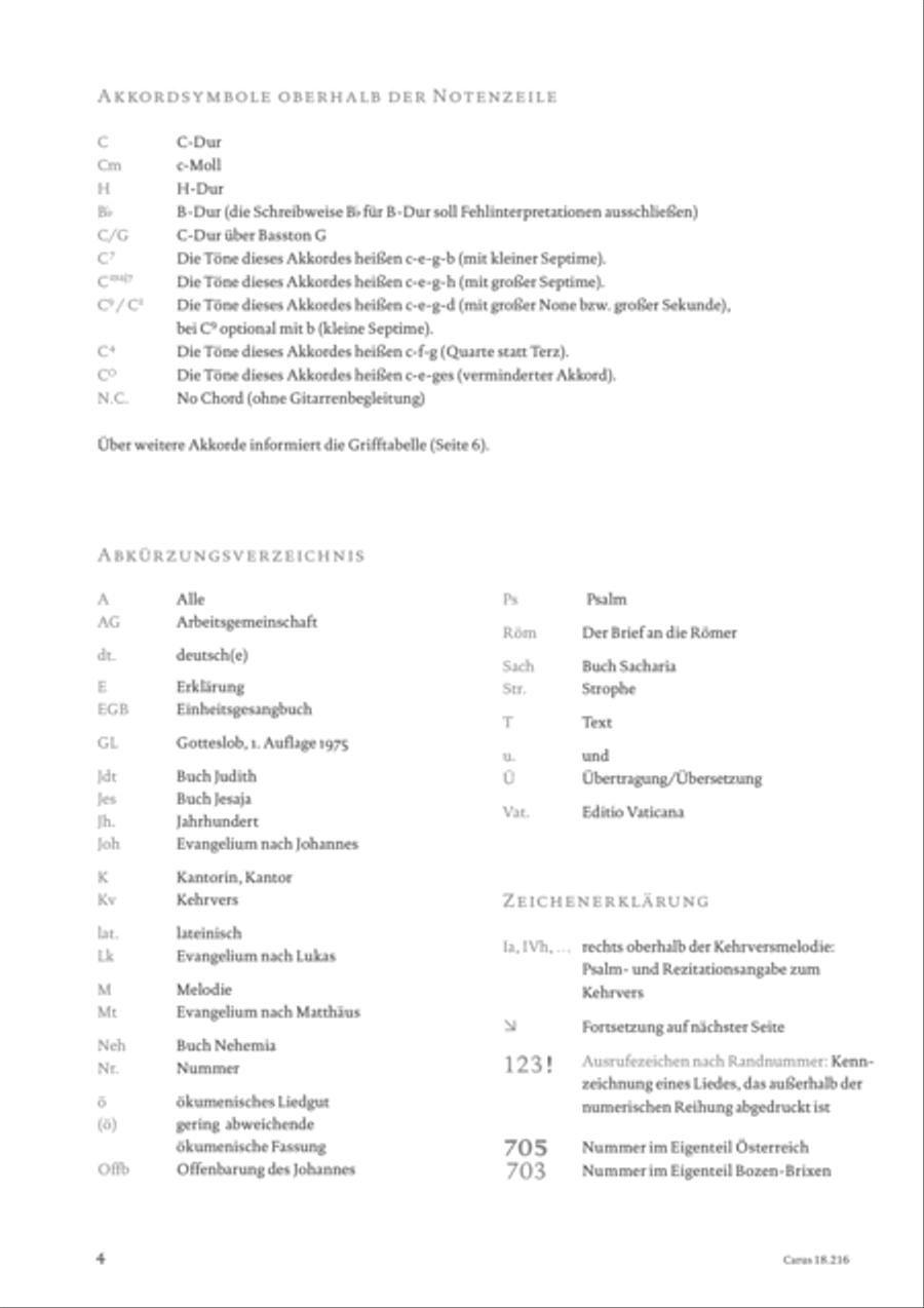 Gitarrenbuch zum Gotteslob. Eigenteile Osterreich / Bozen-Brixen Guitar scores gallery preview page 5