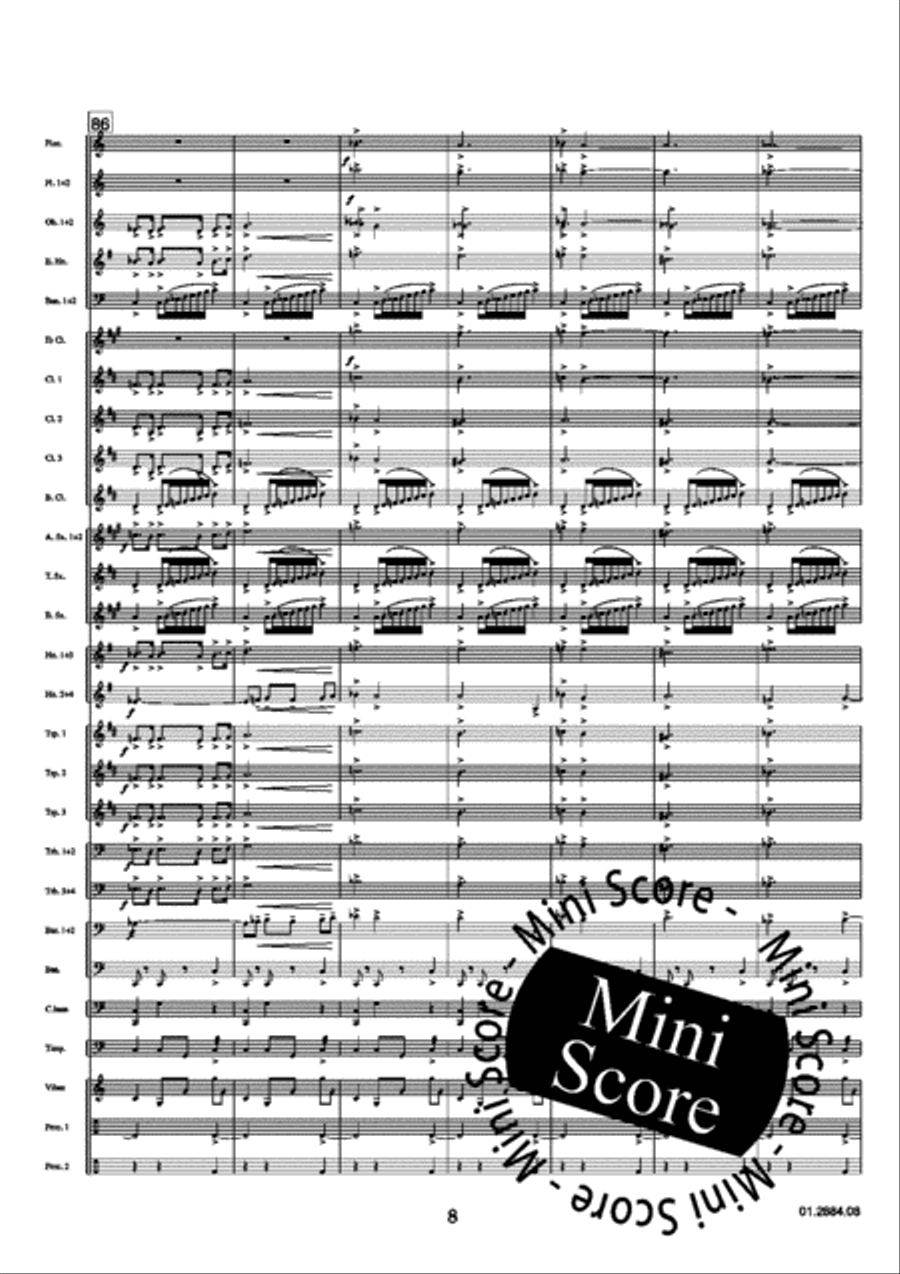 Moving Spirits Concert Band scores gallery preview page 12