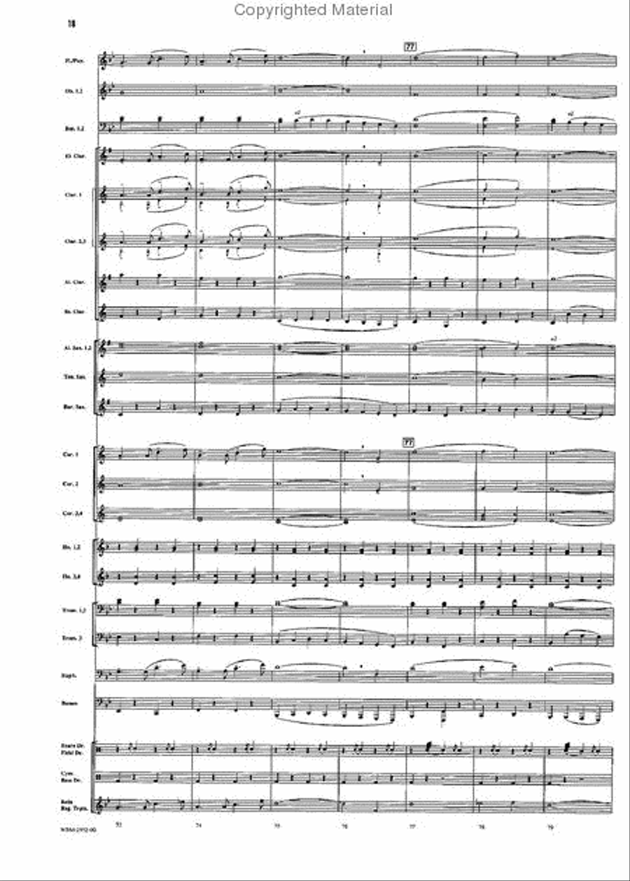 The Thunderer Concert Band scores gallery preview page 11