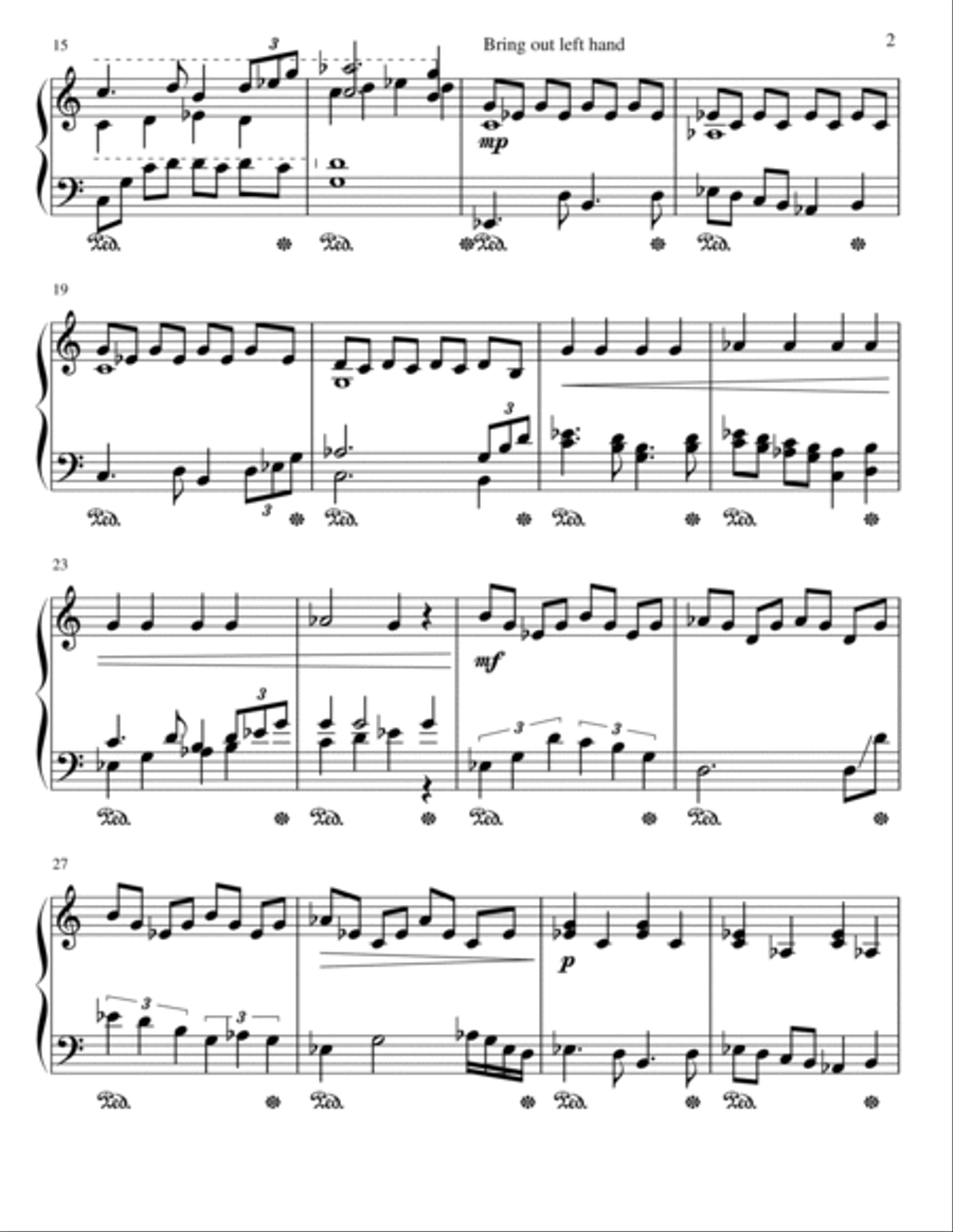 The Hungry Tree The Hungry Tree Piano Solo scores gallery preview page 3