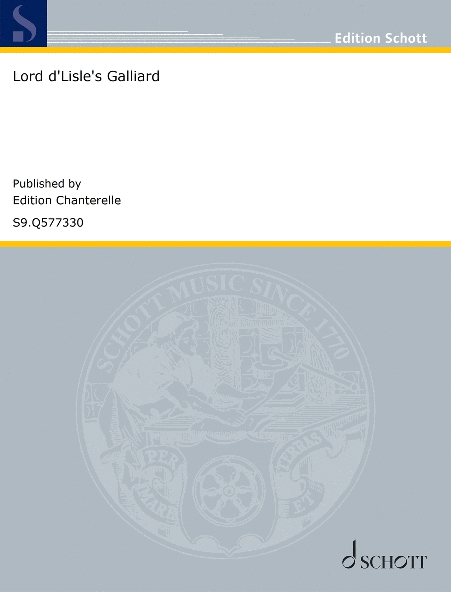 Lord d'Lisle's Galliard Classical Guitar scores gallery preview page 1