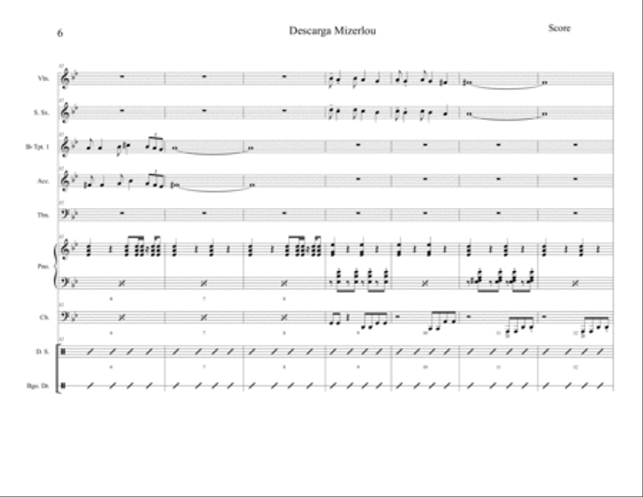 Descarga Mizerlou Large Ensemble scores gallery preview page 6