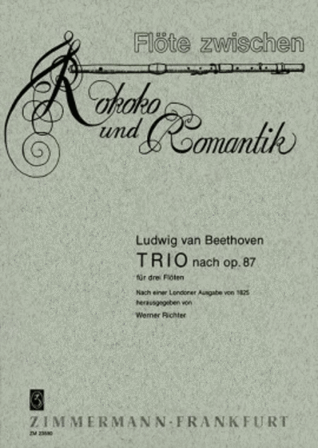 Trio on Op. 87