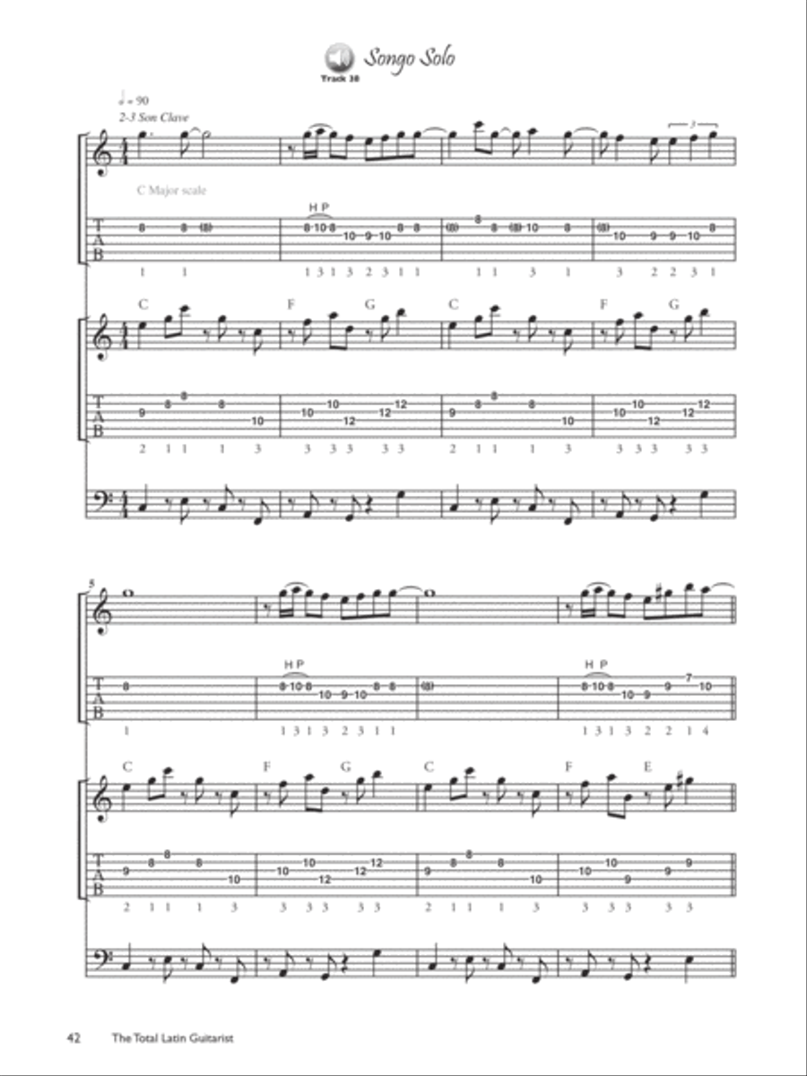 The Total Latin Guitarist Electric Guitar scores gallery preview page 5