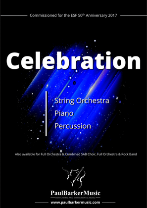 Book cover for Celebration (String Orchestra)