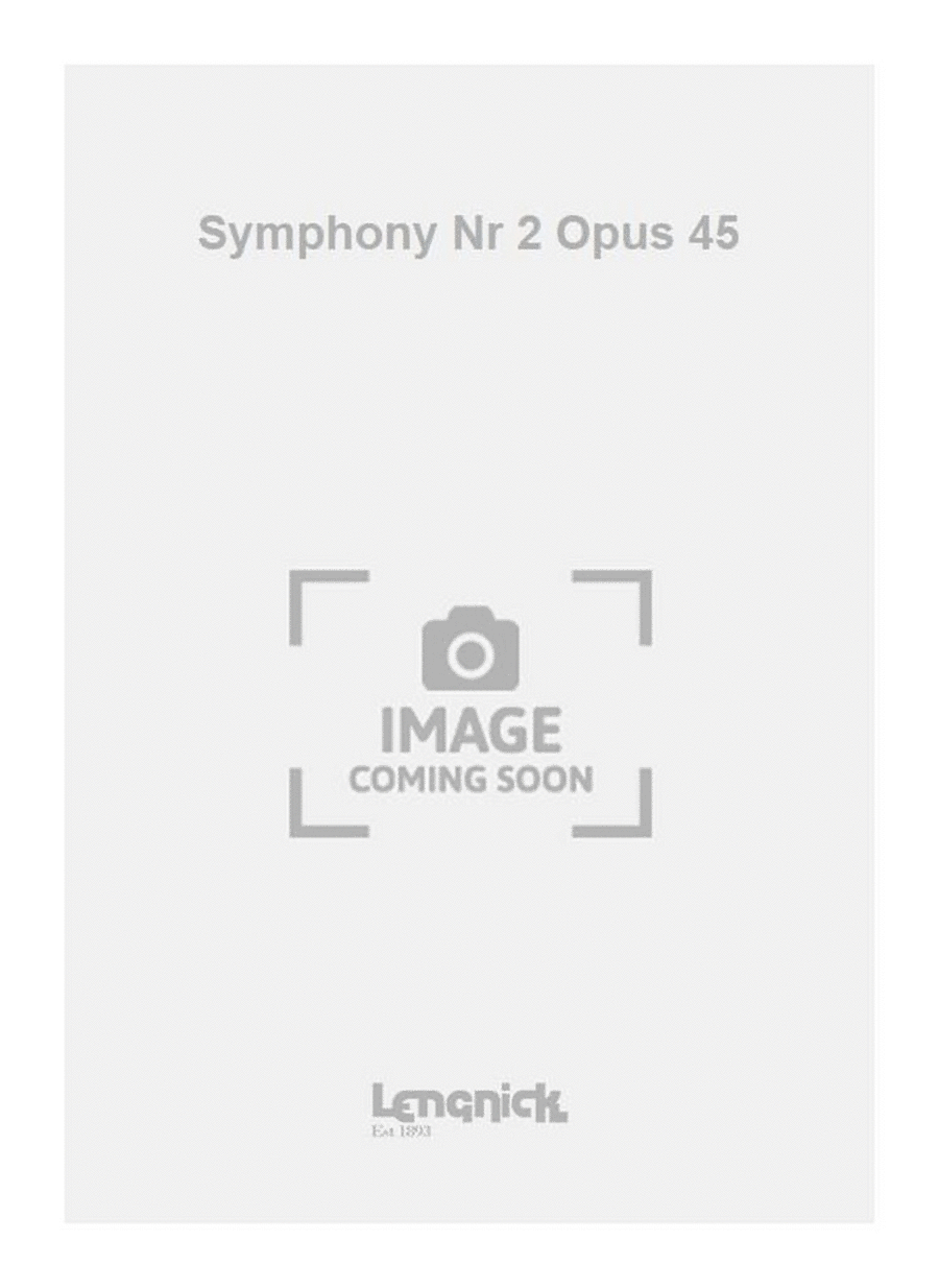 Symphony Nr 2 Opus 45