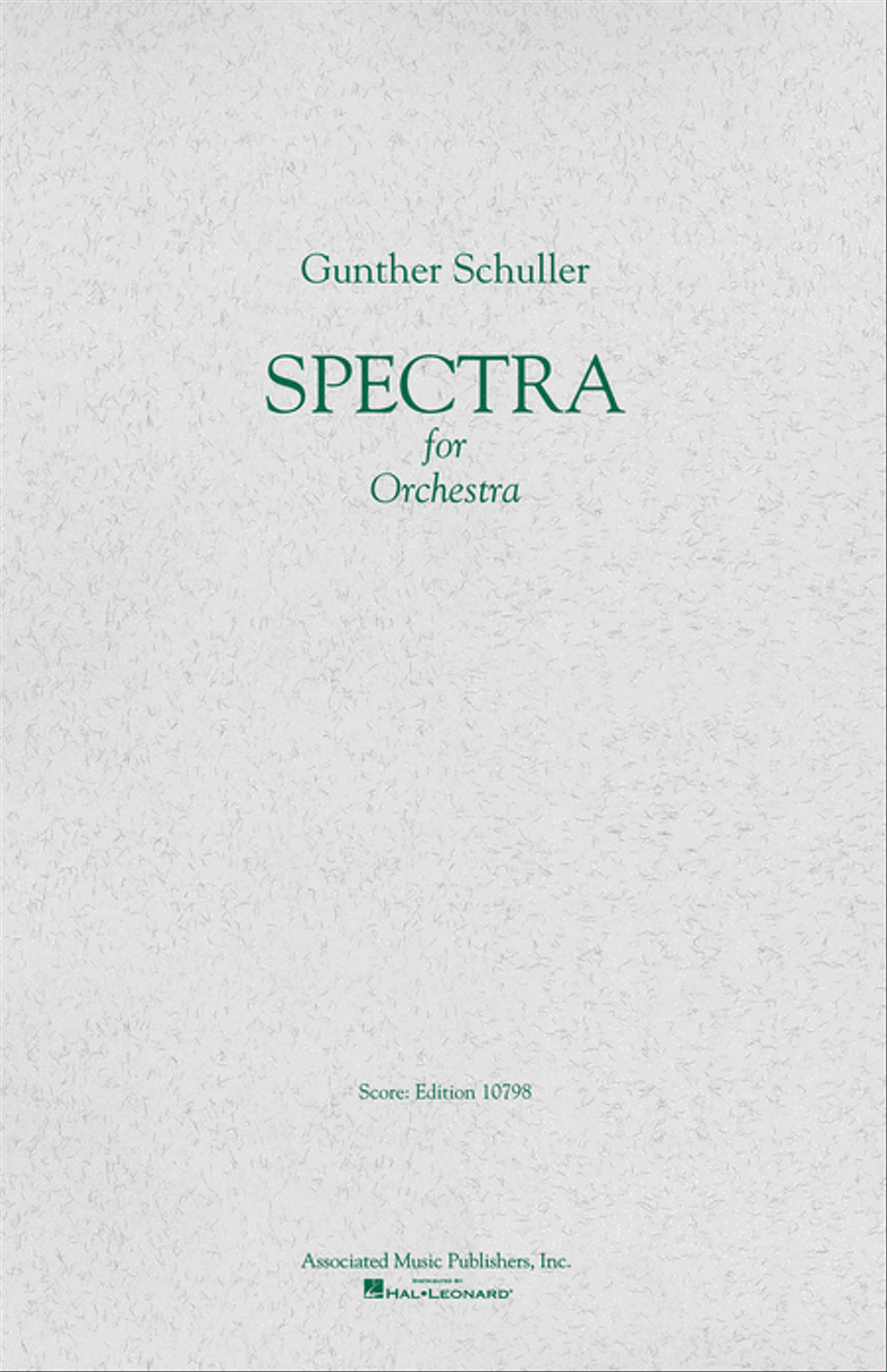 Spectra (1958) Orchestra scores gallery preview page 1