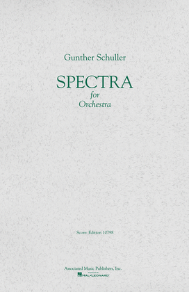 Book cover for Spectra (1958)