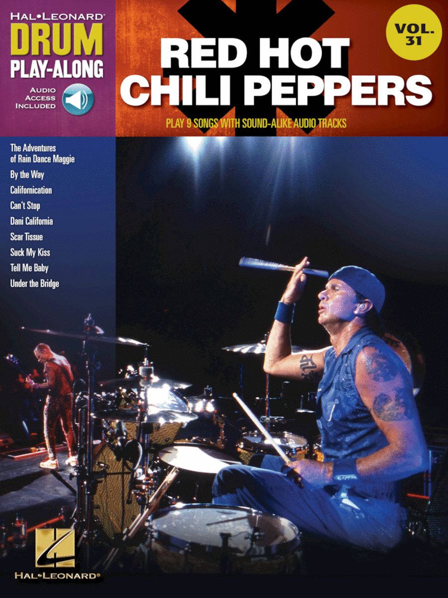 Red Hot Chili Peppers Percussion scores gallery preview page 1